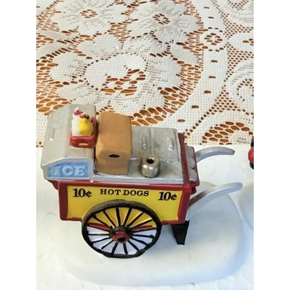 Department 56 Hot Dog Vendor Collectible